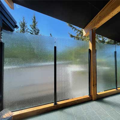 Deck Railing Glass