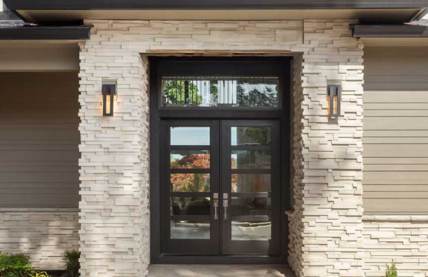 Modern glass railing systems installed on a contemporary building provide an unobstructed view.